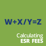 calculating esr fees